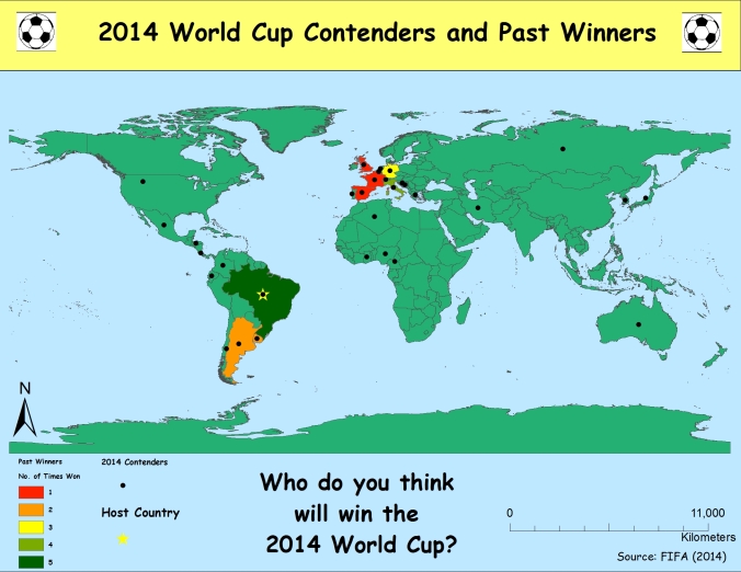 2014 World Cup Contenders and Past winners