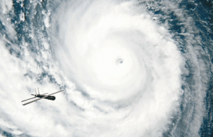 drone hurricane